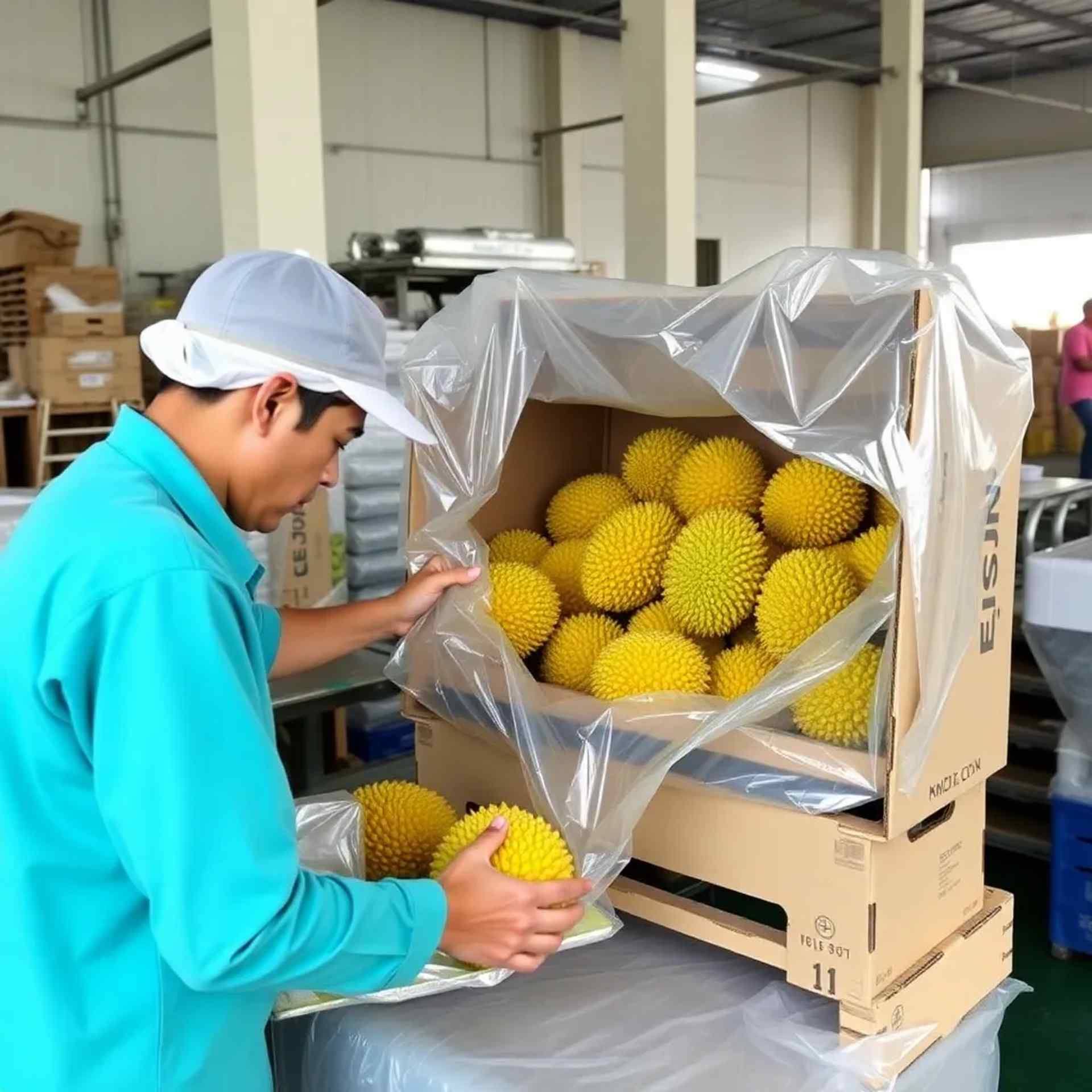 Premium durian export liners